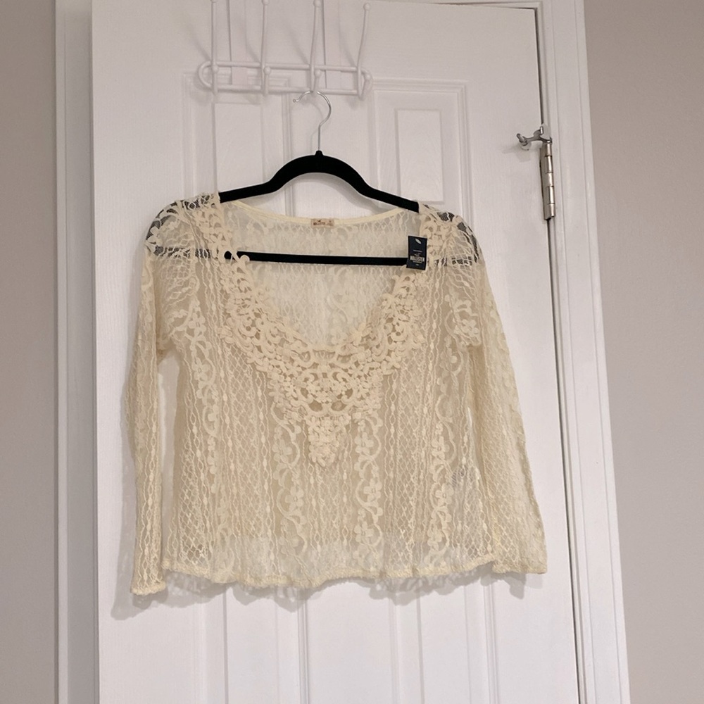 Vintage lace top